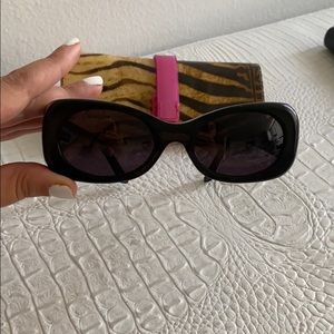 Roberto Cavalli Vintage Black sunglasses snake